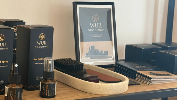Wuli Grooming products on shelf